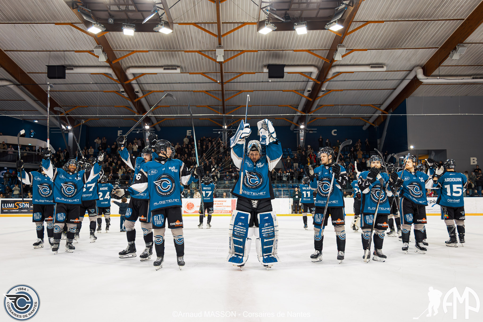 Image Corsaires de Nantes vs Courchevel : deux batailles décisives pour rester en D1