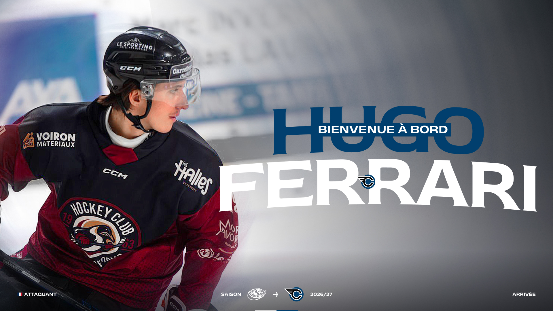 Image Hugo Ferrari rejoint les Corsaires !