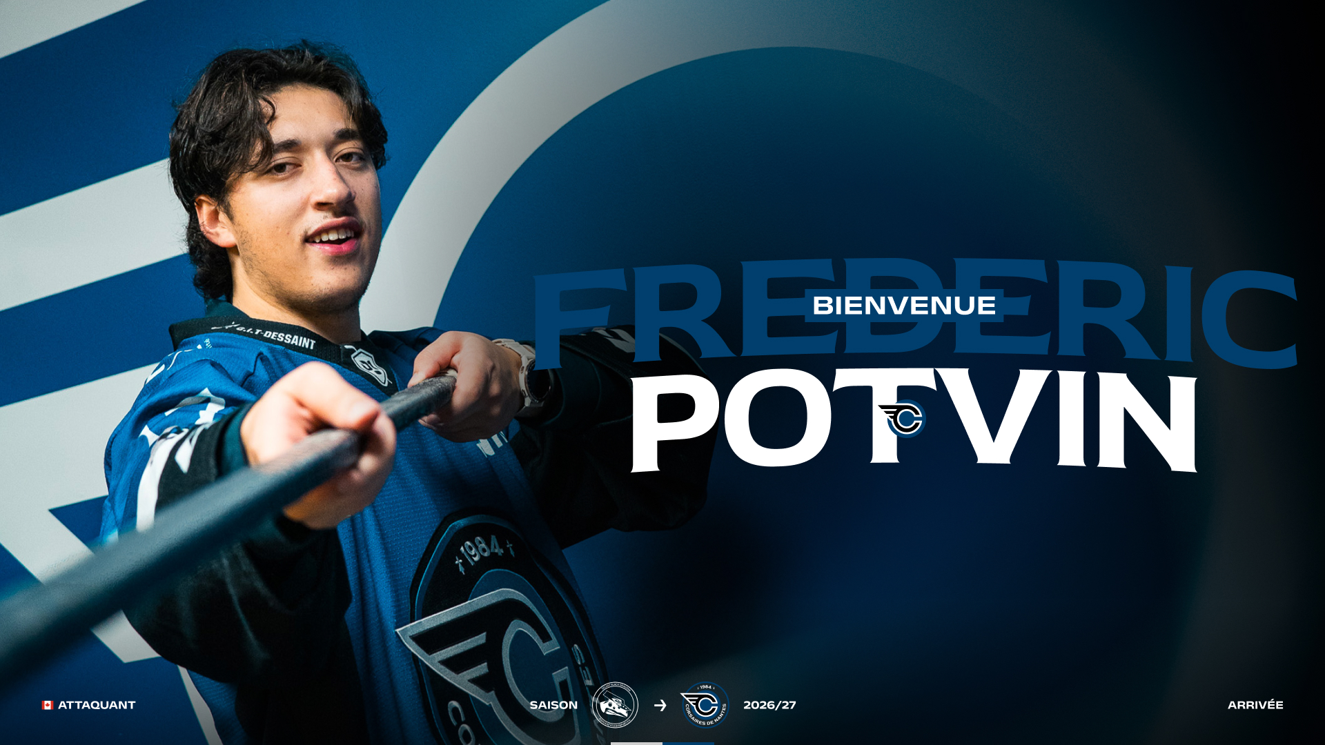 Image Frédéric Potvin est nantais !